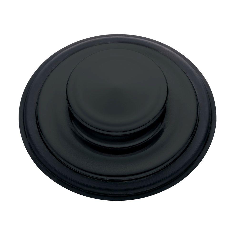 InSinkErator Sink Stopper in Matte Black for InSinkErator Garbage