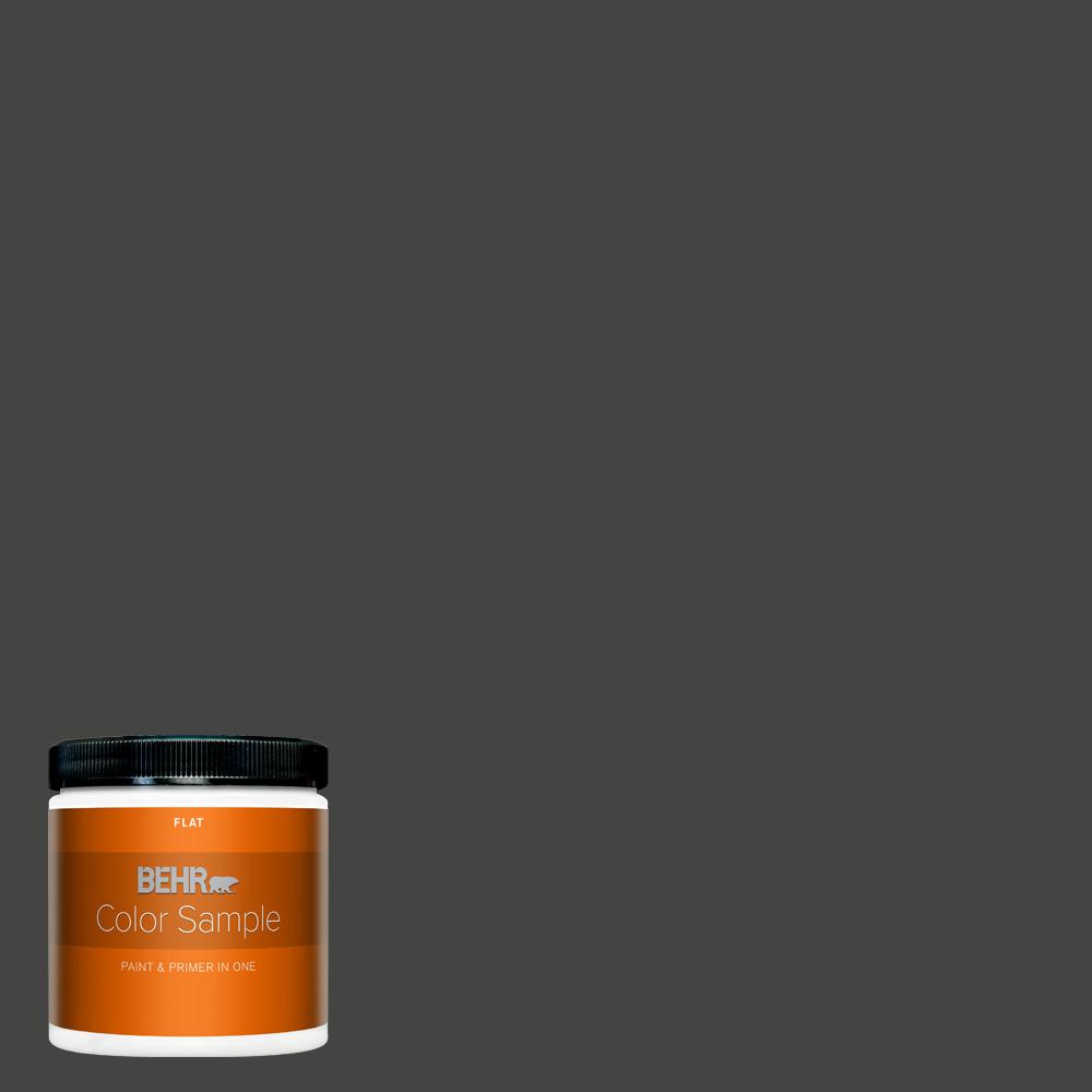 BEHR PREMIUM PLUS 8 oz. PPU1820 Broadway Flat Interior Paint and Primer in One SampleB310316