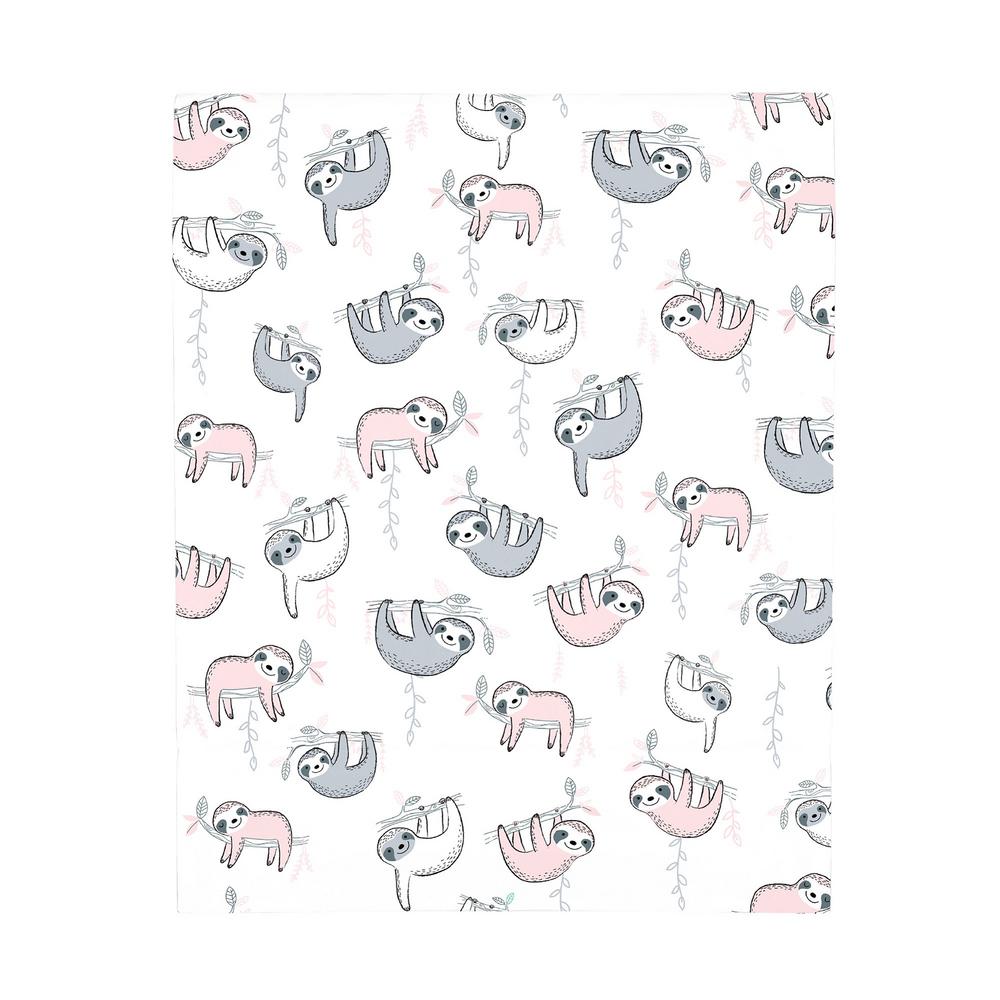 sloth crib sheet