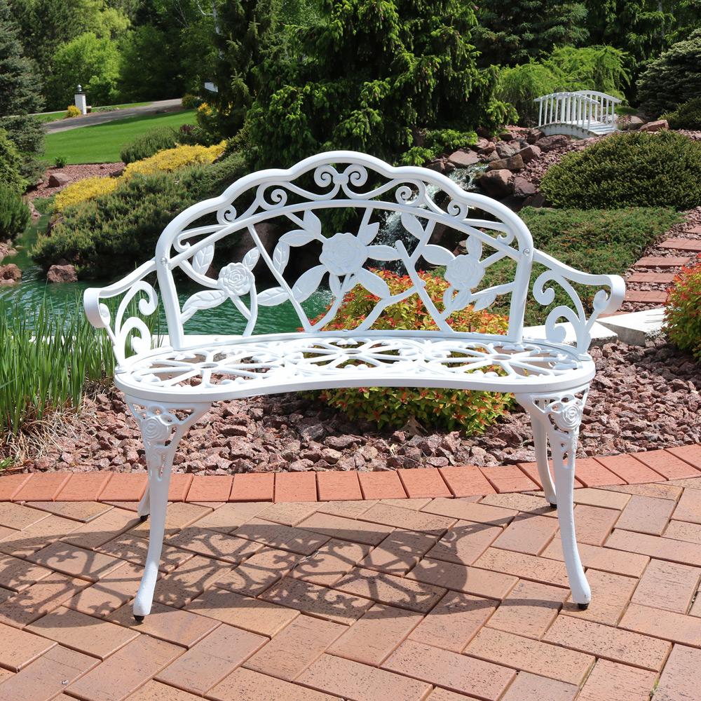 Cast Aluminum White Patio Chairs Patio Furniture The Home