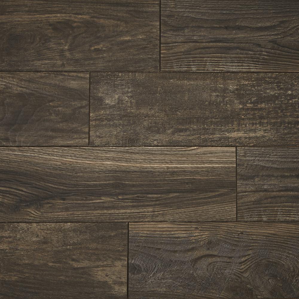 Home Decorators Collection Take Sample Mocha Wood Fusion Laminate Flooring 5 In X 7