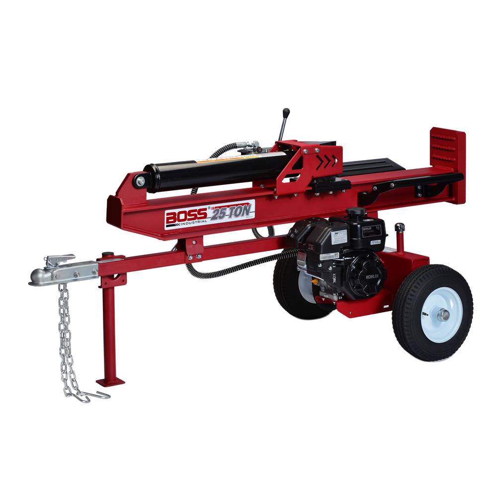 Power King 34-Ton 6.5 HP Gas Horizontal Kinetic Log Splitter with ...