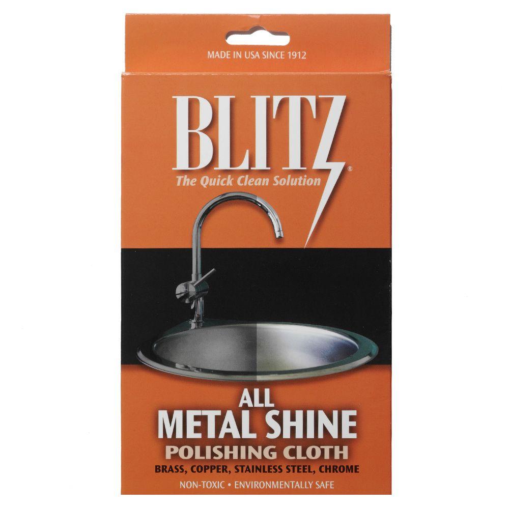 Blitz All Metal Shine and Polishing Care Cloth20613 The Home Depot