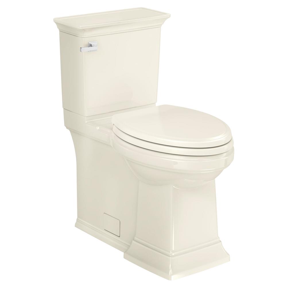 American Standard Town Square S Right Height 2Piece 1.28 GPF Single Flush Elongated Toilet in