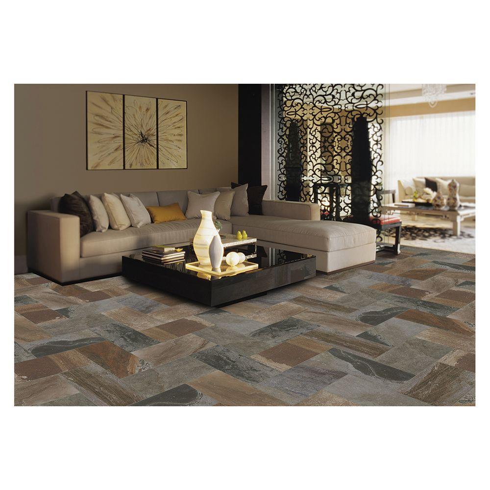 Marazzi Developed By Nature Porfido 12 In X 24 Glazed Porcelain Marazzi Developed By Nature Porfido 12 In X 24 Glazed Porcelain Floor And Wall Tile 15 60 Sq Ft Case Dn151224hd1p6 The Home Depot