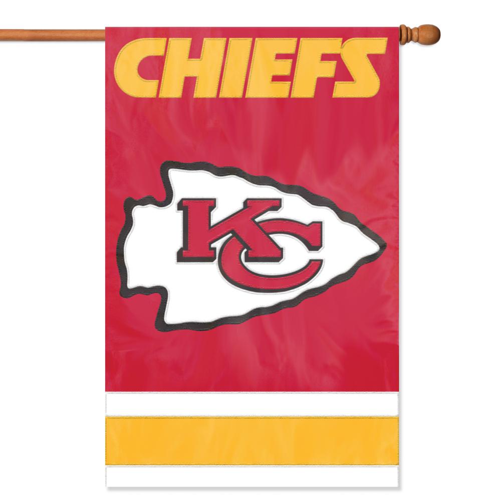 Party Animal Kansas City Chiefs Applique Banner Flag Afkc The