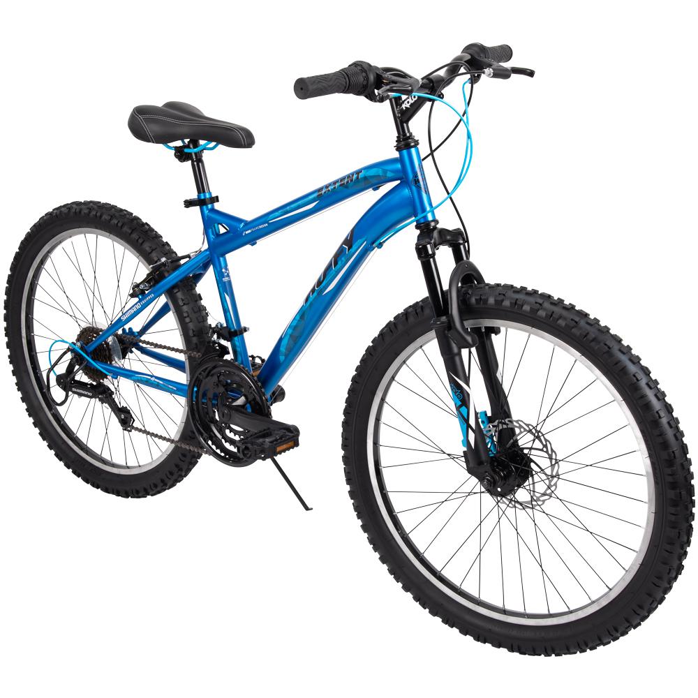 blue huffy bike