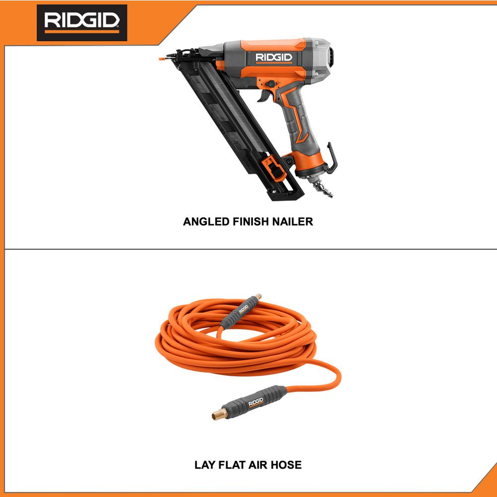 RIDGID Finishing Nailers Nail Guns The Home Depot