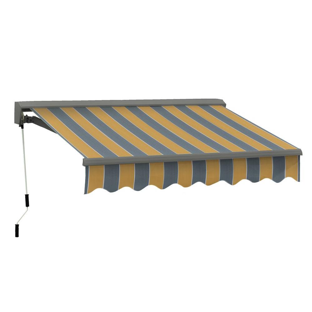 Remote Control Outset Retractable Awnings Awnings The Home Depot