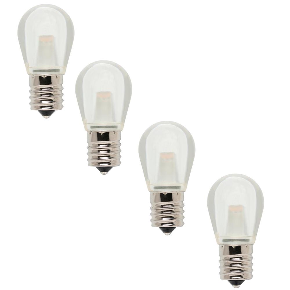 Energy Saving S11 Led Bulbs Light The Home Depot 10 Watt Equivalent S11 Led Light Bulb Soft White 4 Pack