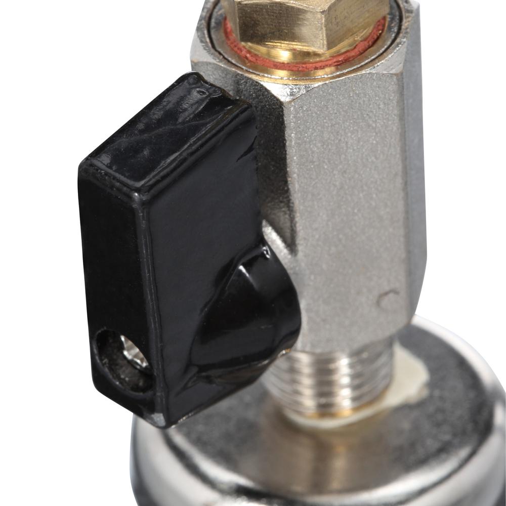 HUSKY Extended Tank Drain Valve Assembly Air Compressor Replacement