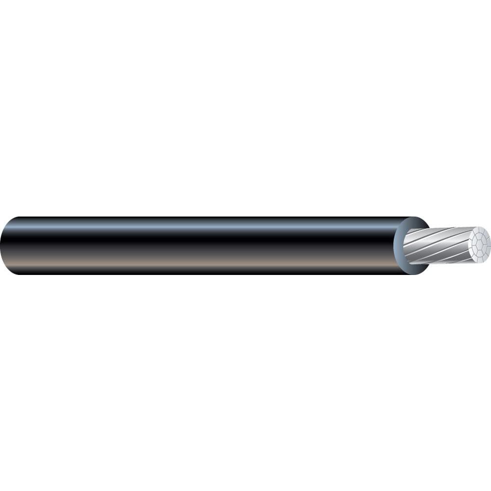 Black Stranded Cable Gauge Aluminum Alloy Conductor Electrical Wire Black Stranded Cable Gauge Aluminum Alloy Conductor Electrical Wire