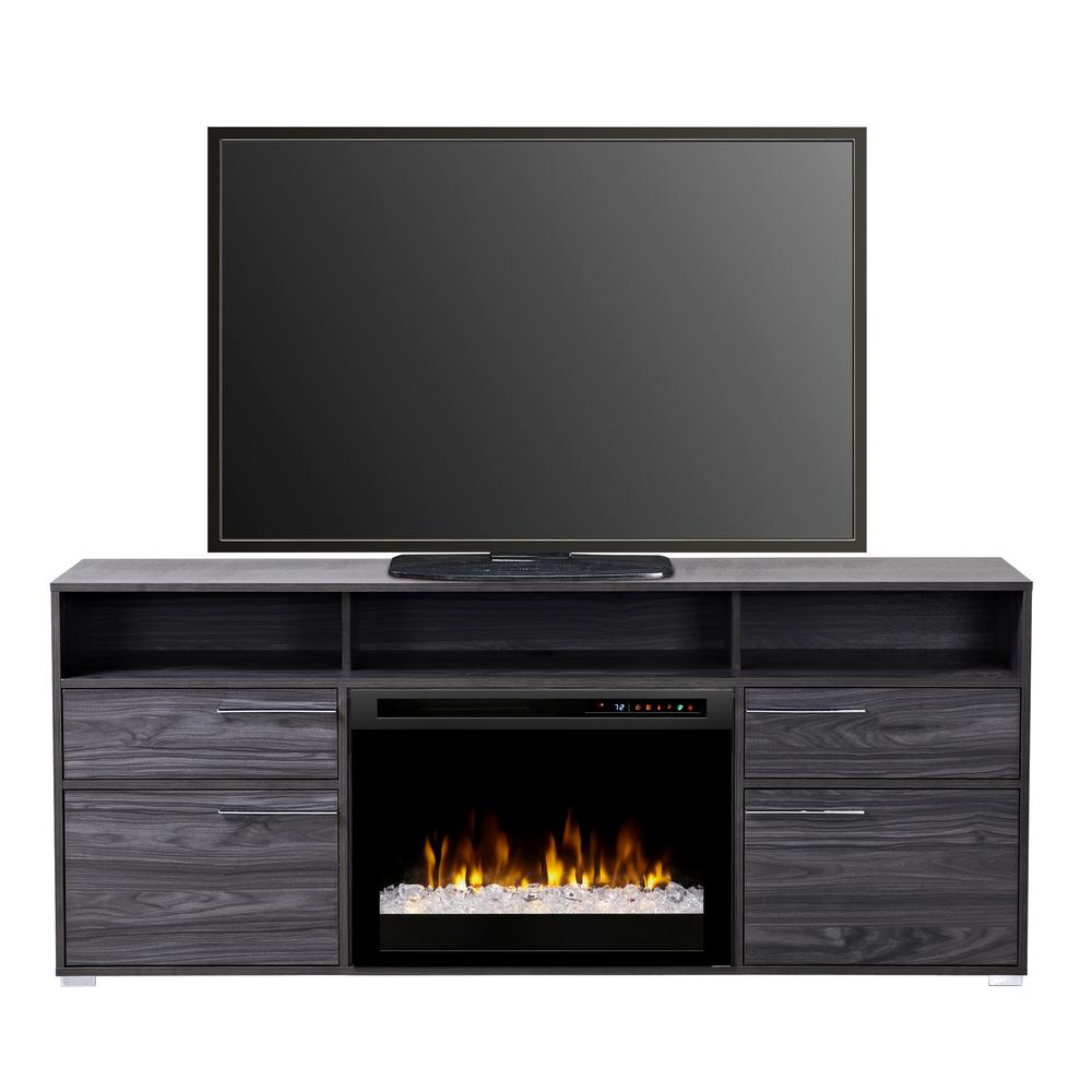Dimplex Sander 66 in. Freestanding Electric Fireplace TV Stand Media