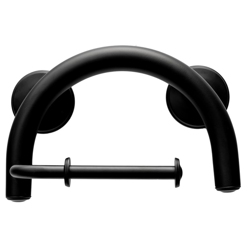 Grabcessories 11.25 in. x 1.25 in. 2in1 Grab Bar and Wall Mount