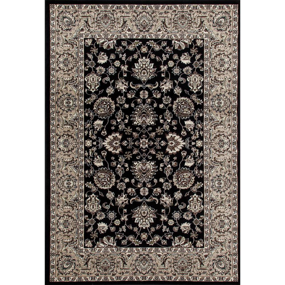 Art Carpet Area Rugs The Home Depot Arabella Accustomed Black 9 Ft X 12 Area Rug
