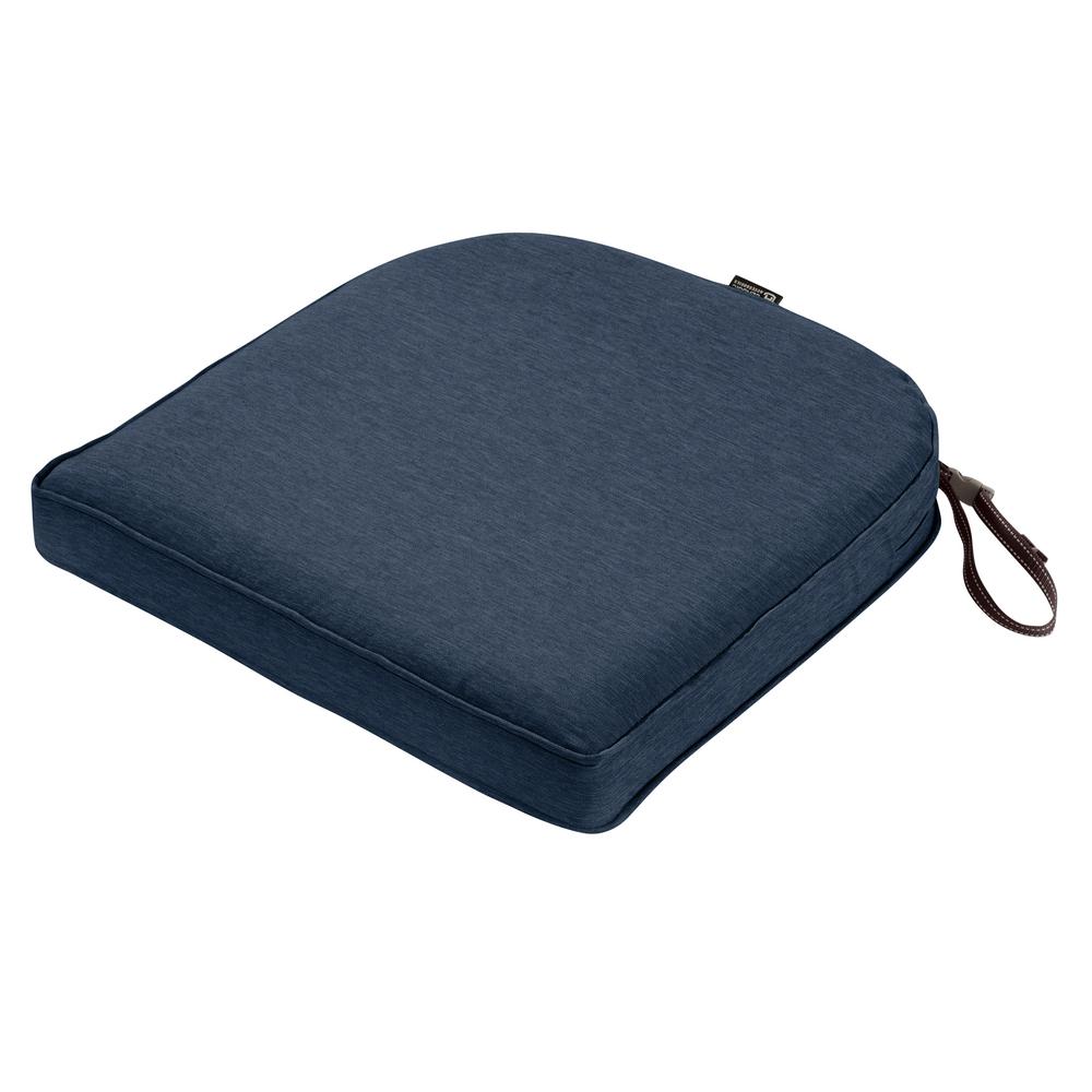 Classic Accessories Montlake Heather Indigo Blue 20 in. W x 20 in. D x