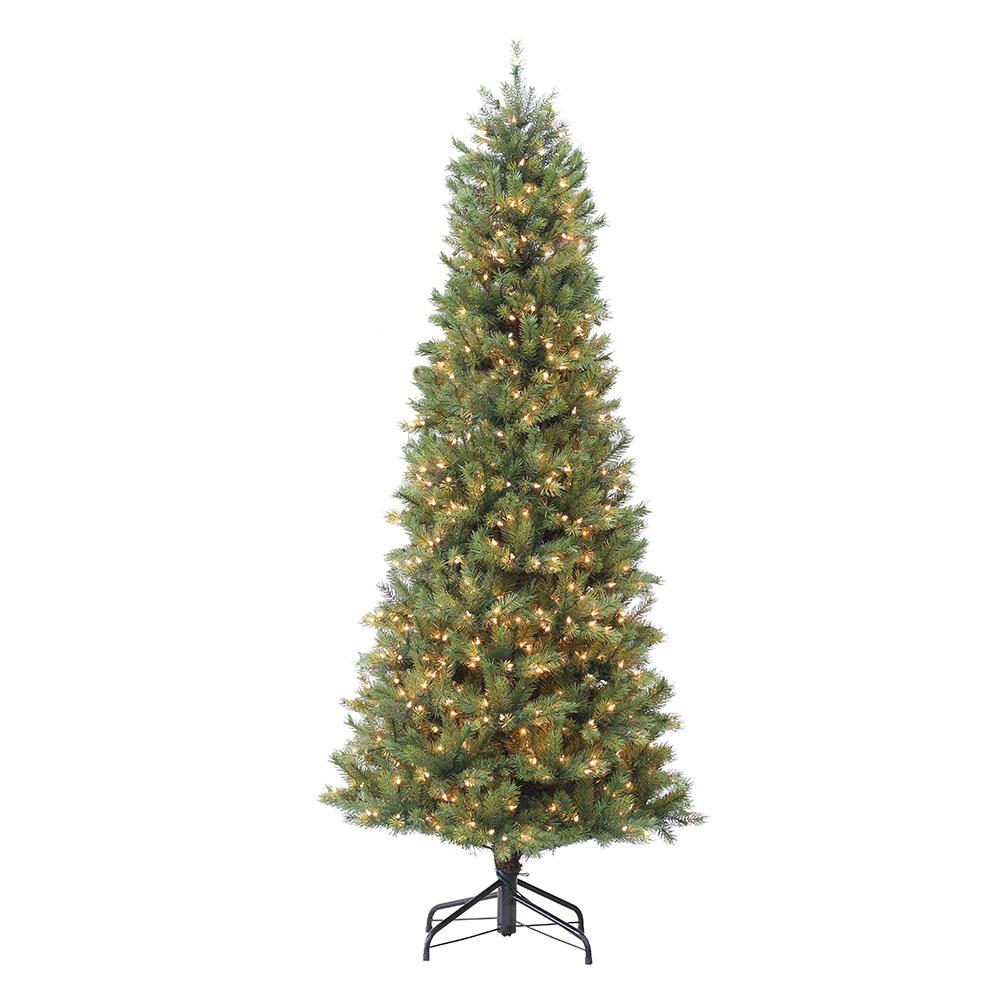 Slim Pre Lit Christmas Tree
