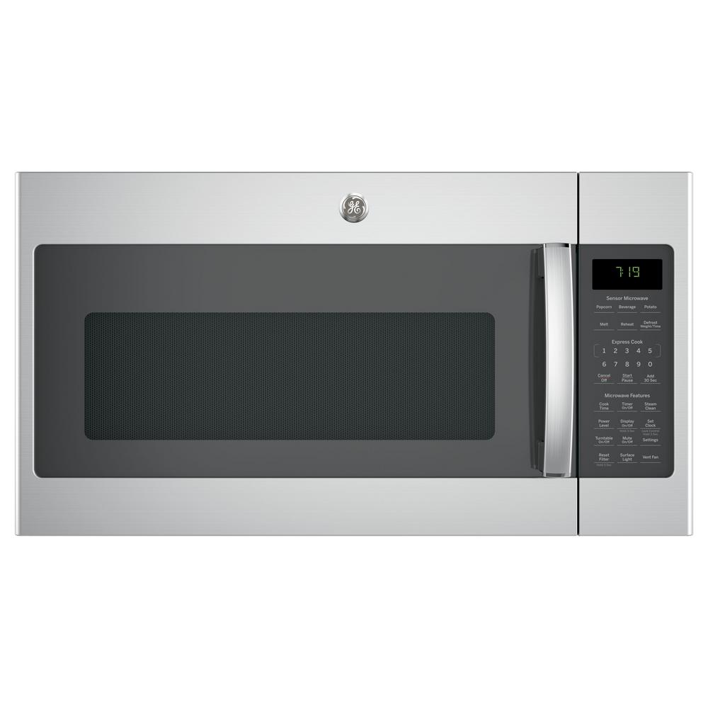 Ge 1 9 Cu Ft Over The Range Microwave With Sensor Cooking In Specifications Vent Type