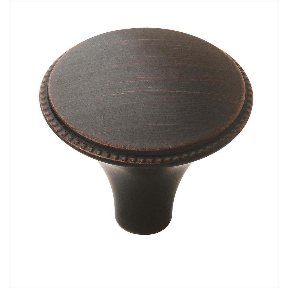 Amerock 11/4 in. Oil Rubbed Bronze KnobBP1466ORB The Home Depot