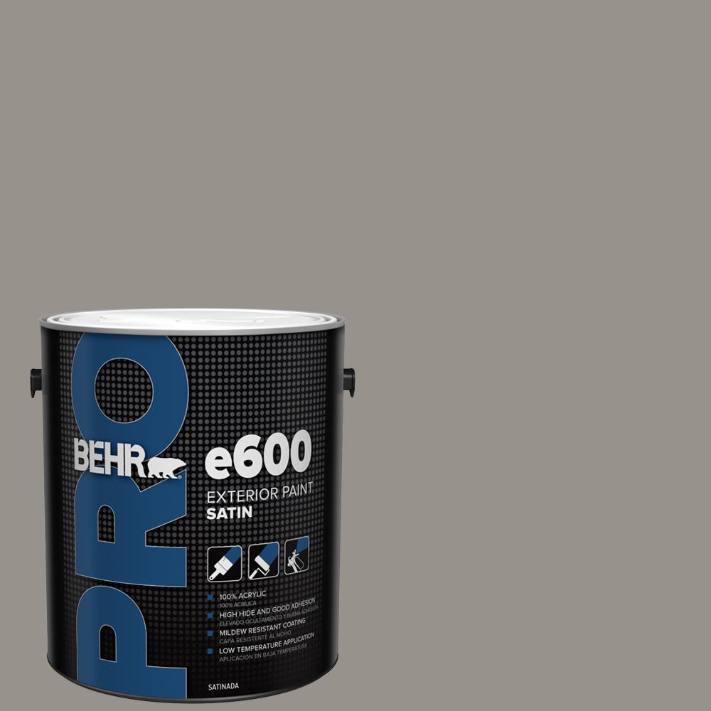 BEHR PRO 1 gal. PPU1816 Elephant Skin Satin Enamel BEHR PRO 1 gal. PPU1816 Elephant Skin Satin Enamel