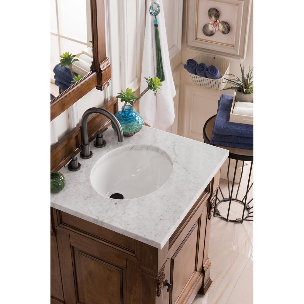 James Martin Vanities Brookfield 26 in. Single Bath Vanity in Country