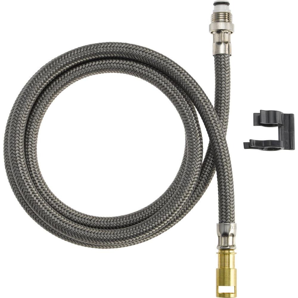 Delta Pull Out Hose Assembly RP44647 The Home Depot   Gray Delta Shower Hoses Rp44647 64 1000 