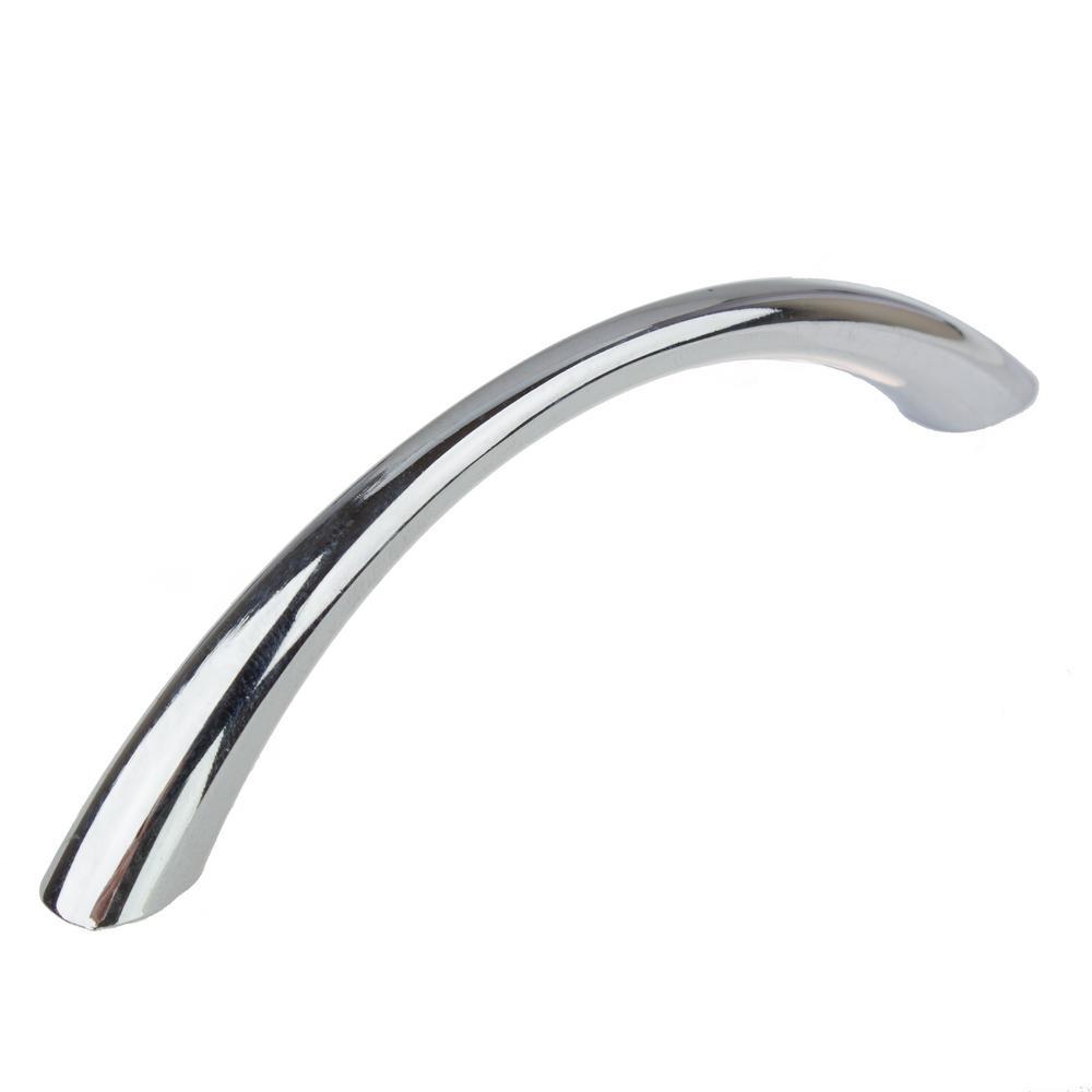 GlideRite 33/4 in. CC Polished Chrome Small Loop Pulls (10