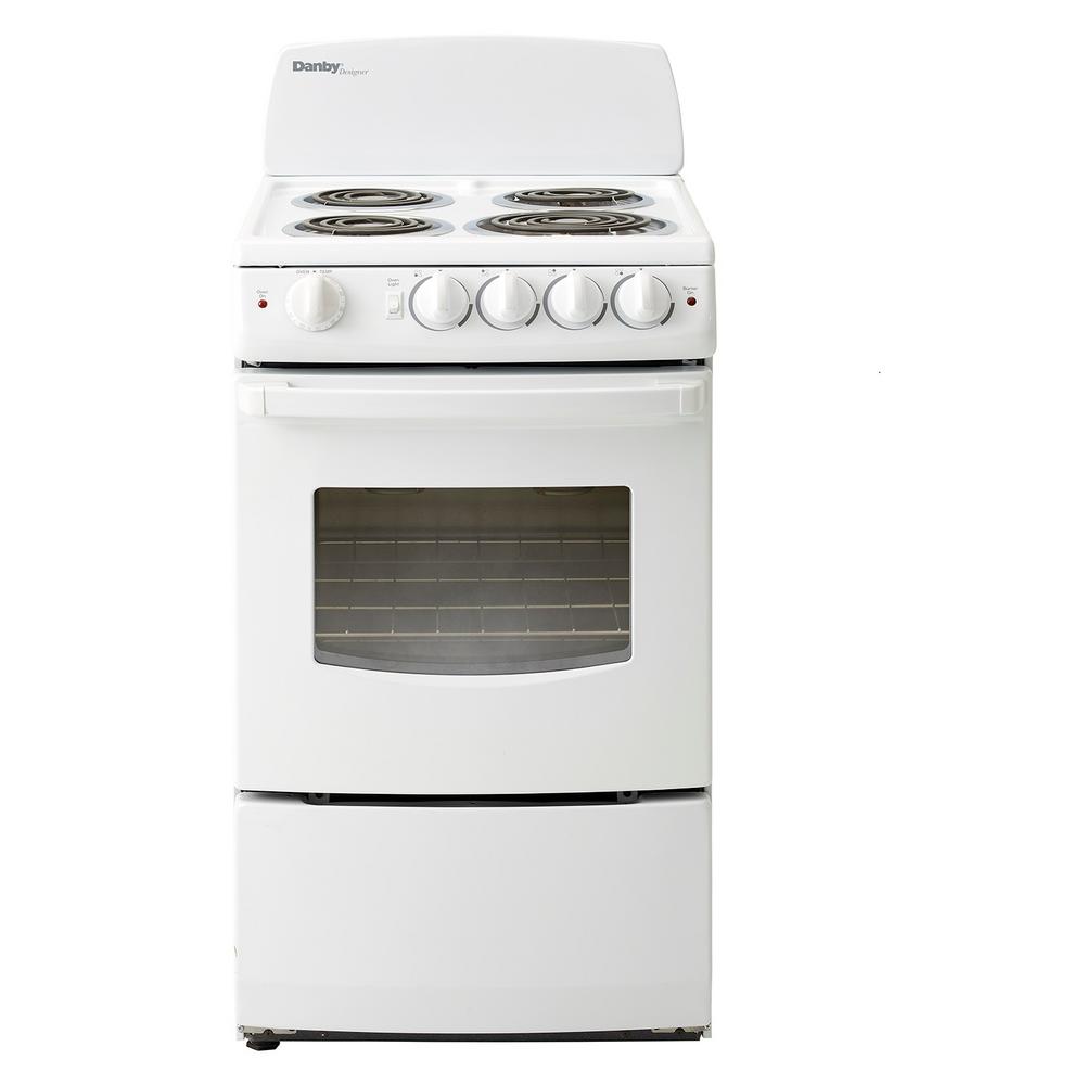 Amana 2.6 cu. ft. Electric Range in WhiteAEP222VAW The Home Depot