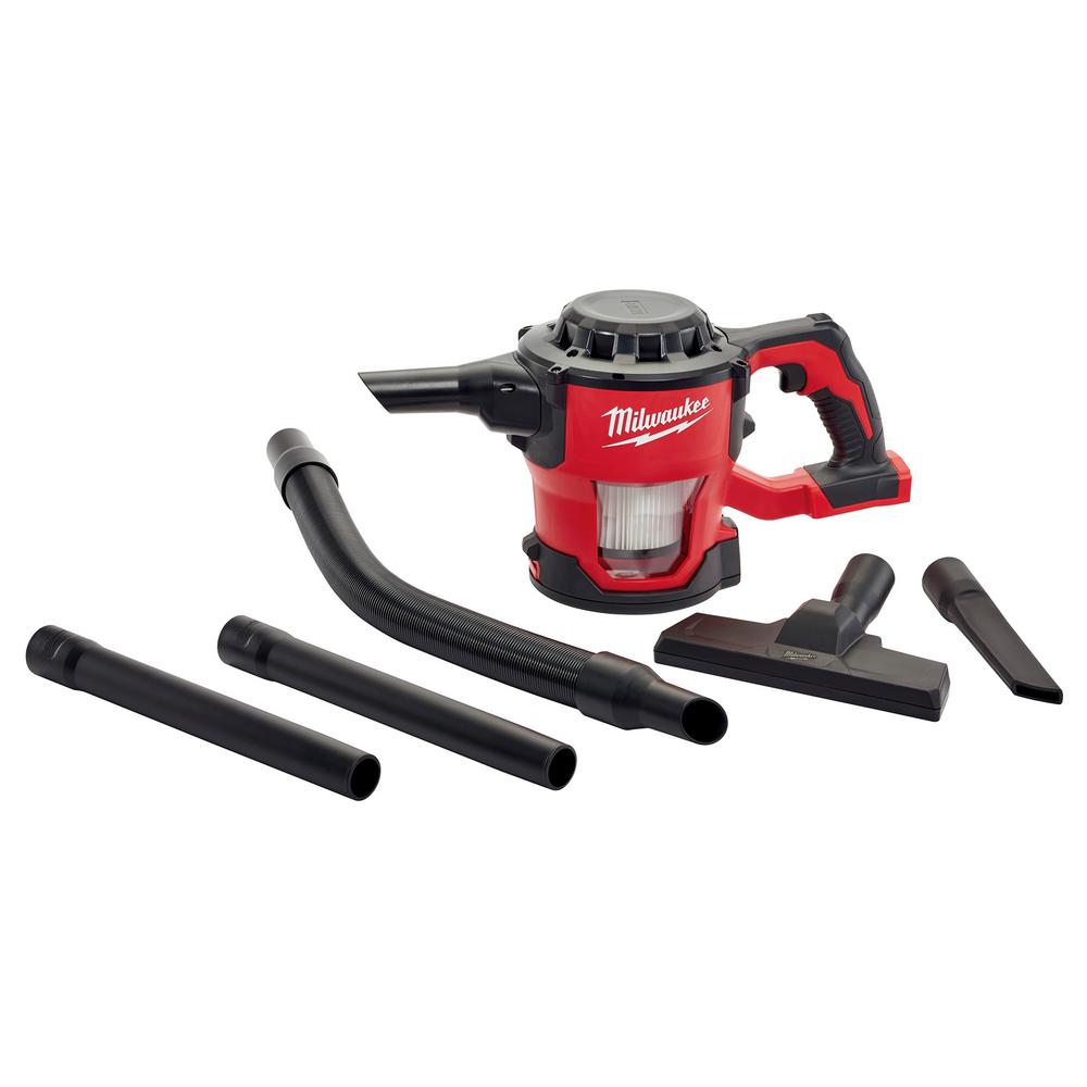 Milwaukee M18 18-Volt Lithium-Ion Cordless Compact Vacuum (Tool-Only) by Milwaukee