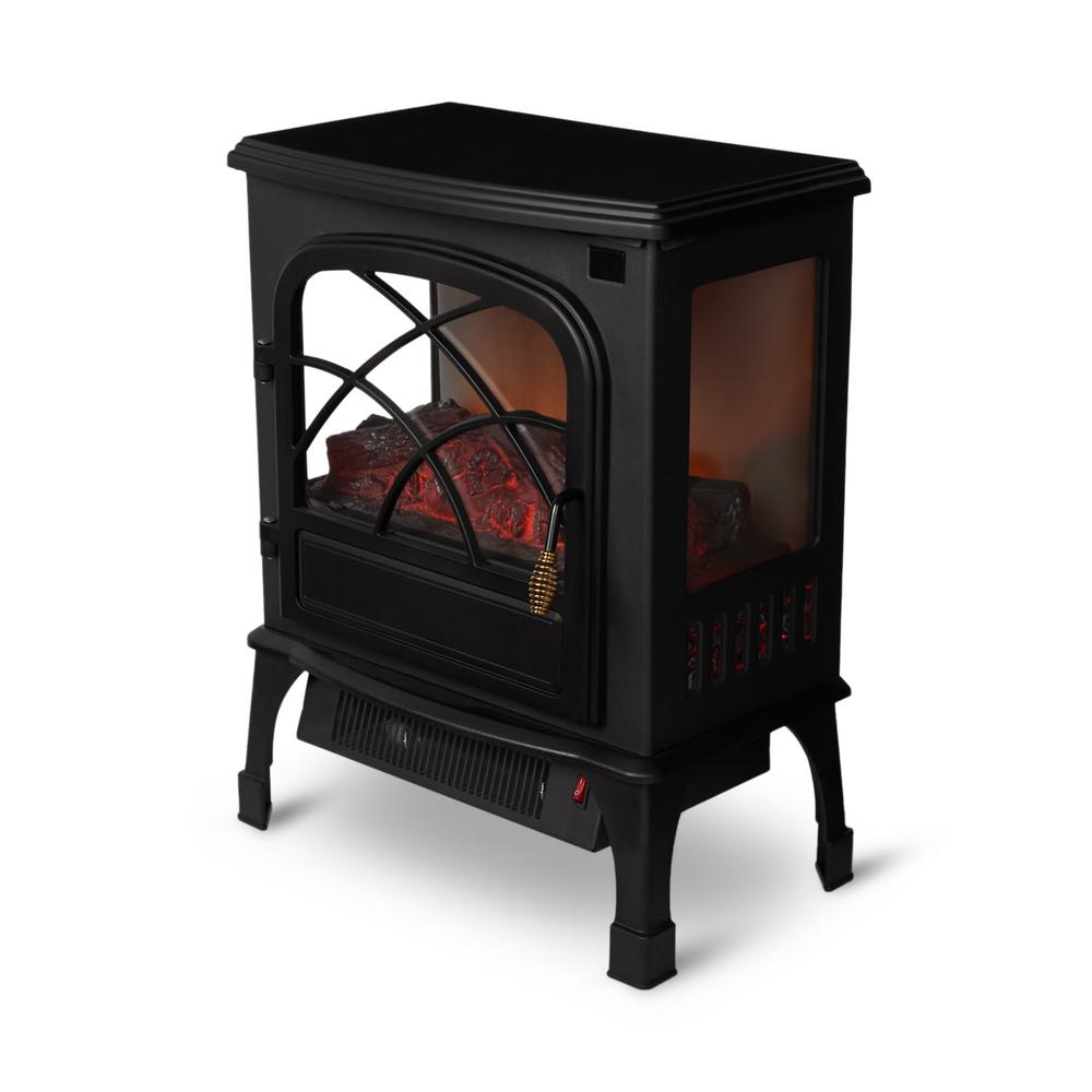 UPC 193802000047 product image for LIMINA Indoor Electric 1500-Watt Stove Fireplace Infrared Quartz Space Heater in | upcitemdb.com
