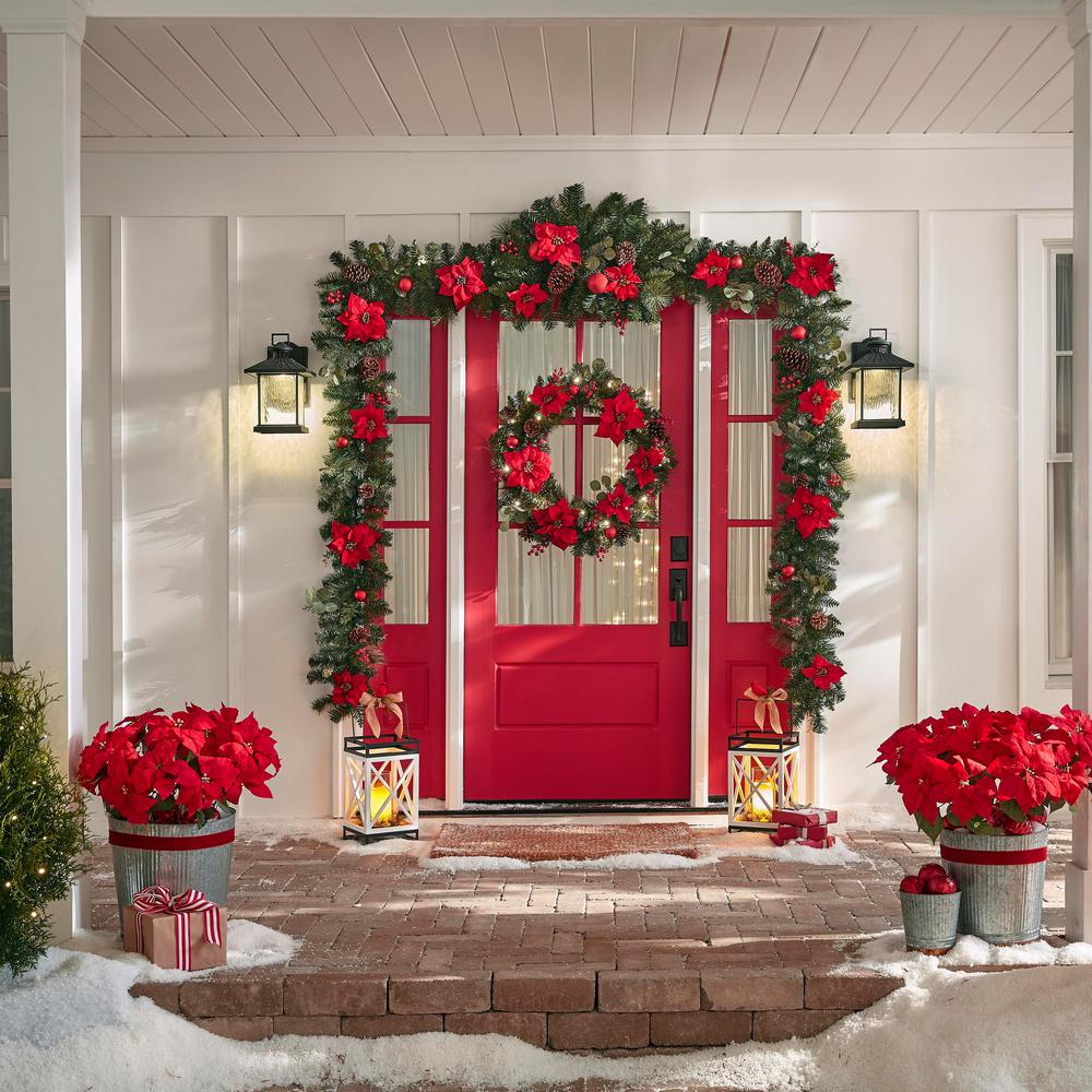 Unlit - Christmas Garland - Christmas Greenery - The Home Depot