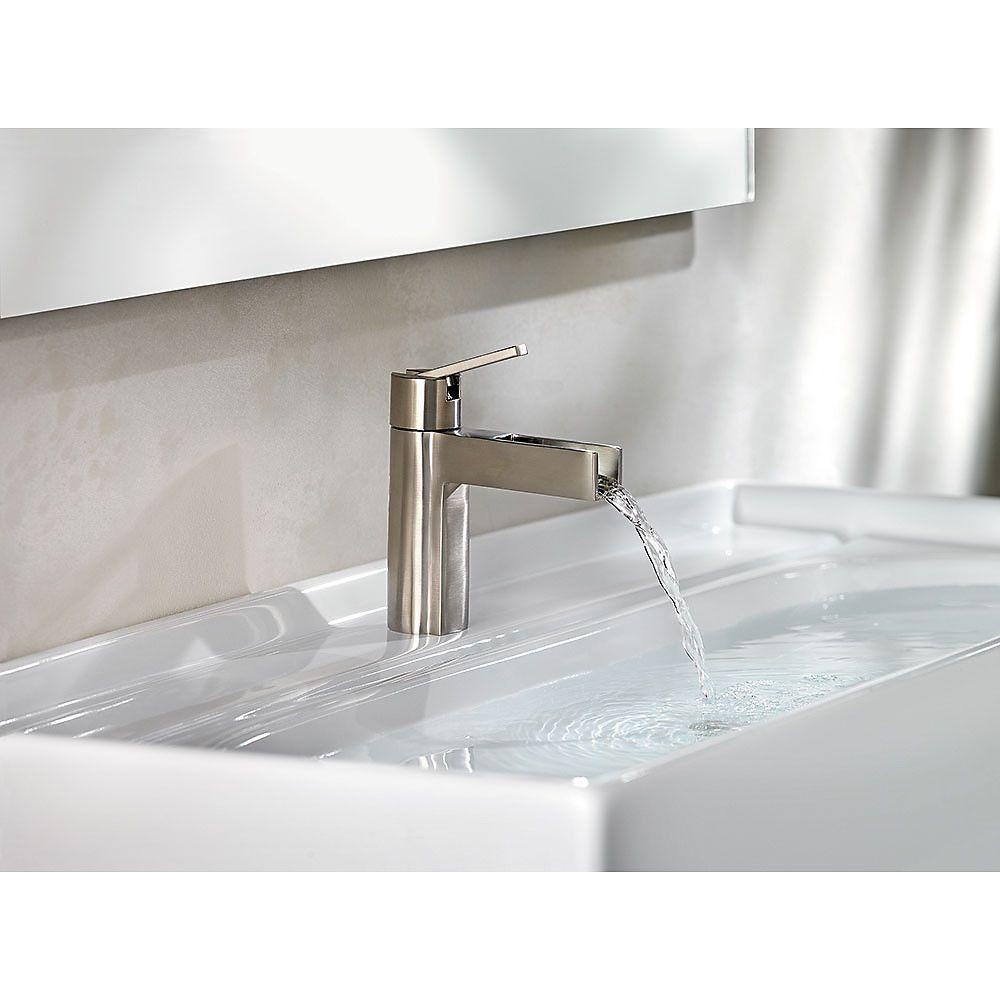 Pfister Vega Single Hole Single Handle Bathroom Faucet In Brushed