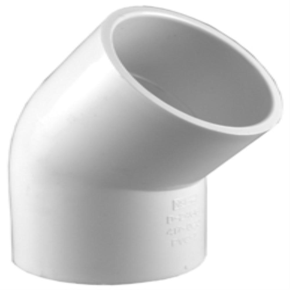 ABS Solvent Weld 1/&1//4/" 45 Degree Elbow Pressure Pipe 1.25/"