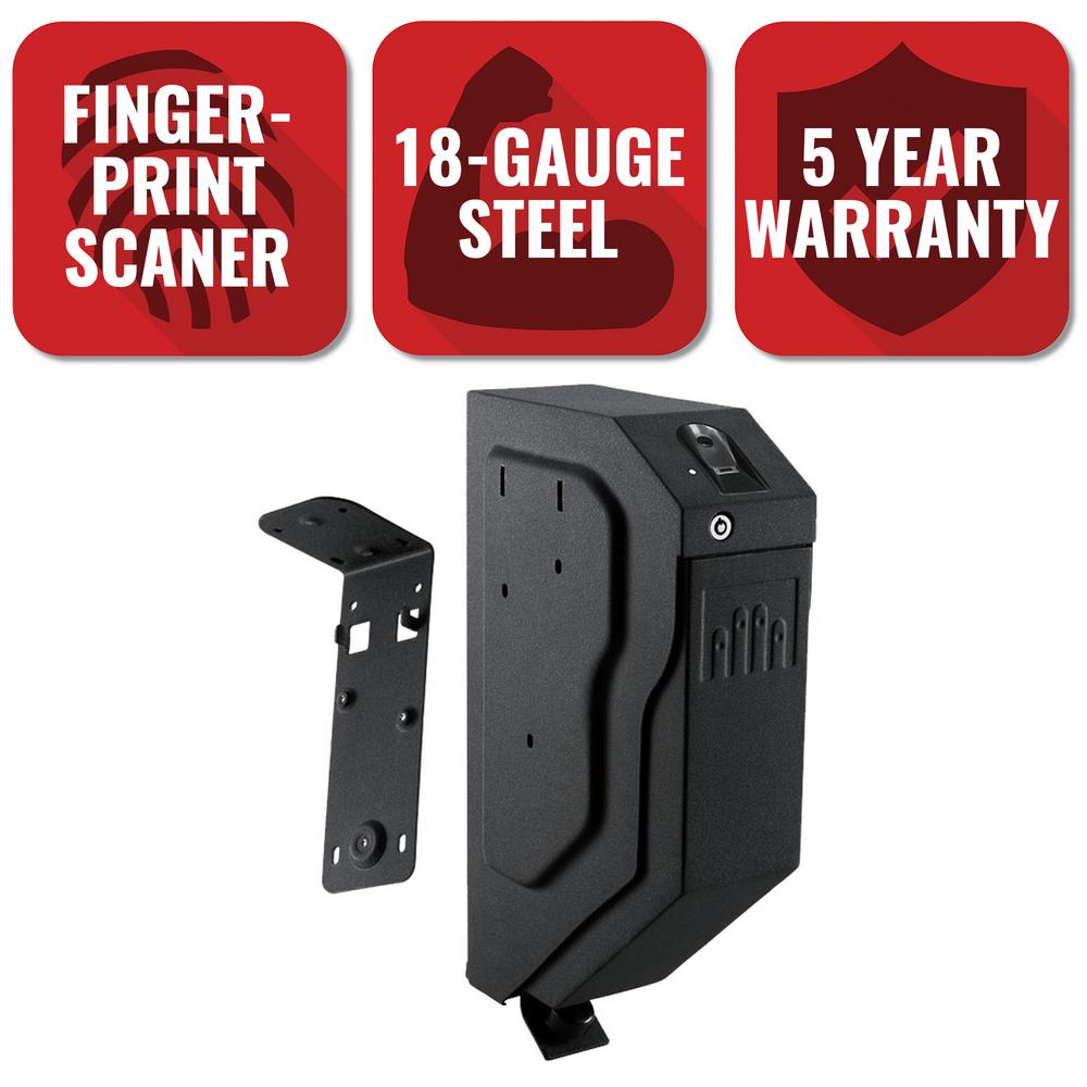 GunVault SpeedVault Biometric Handgun Safe with Fingerprint Reader