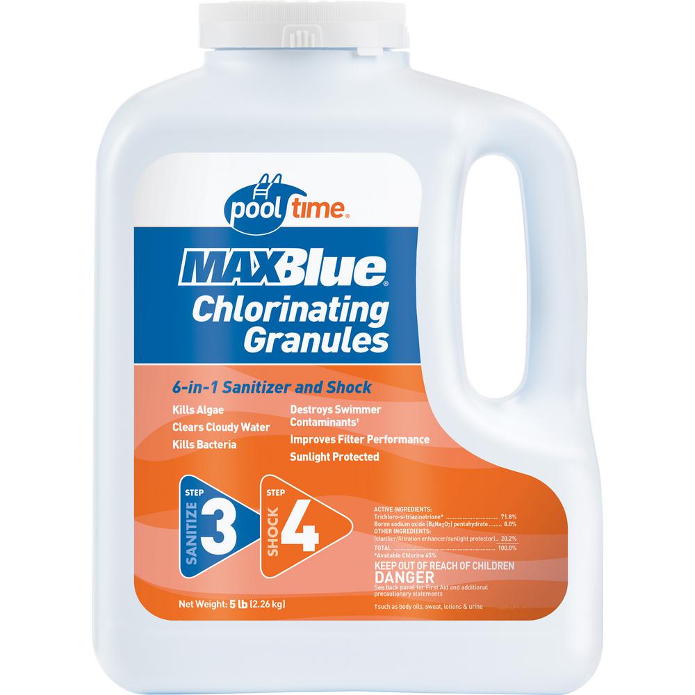 pool time chlorine tablets