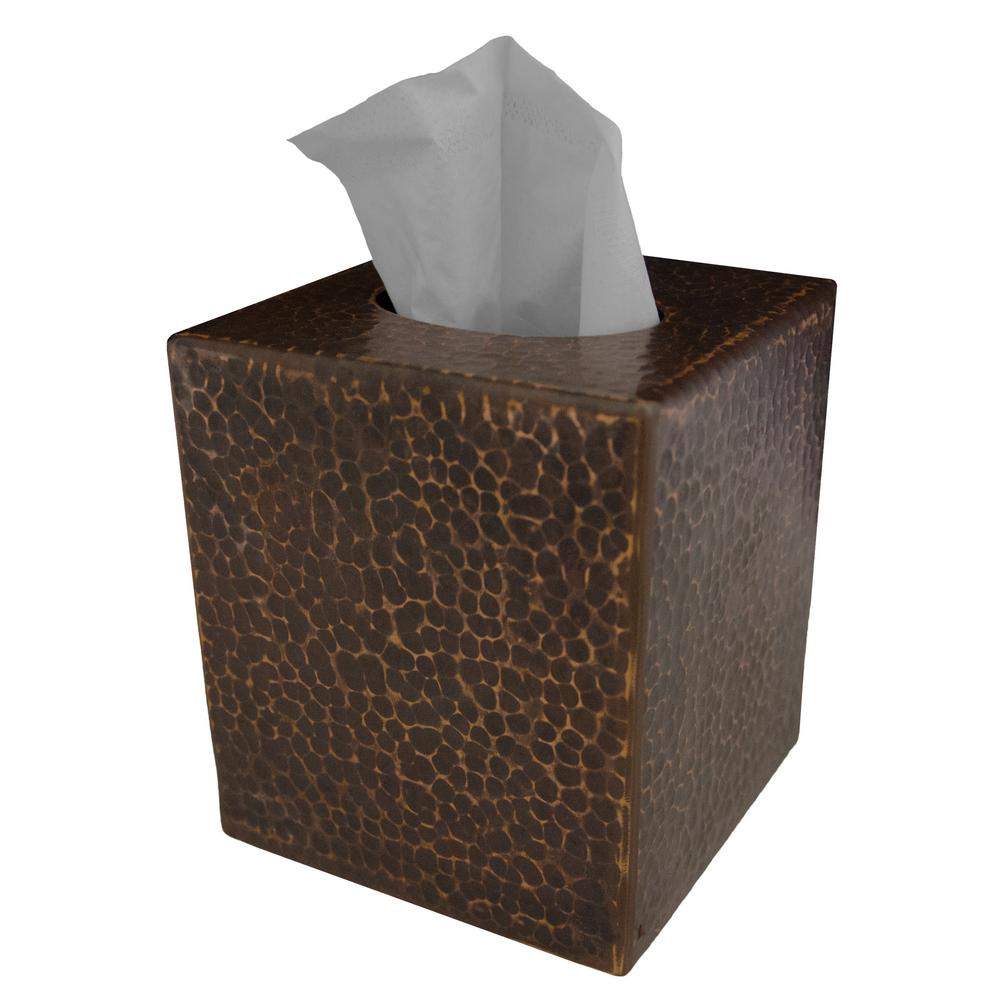 copper tissue box cover