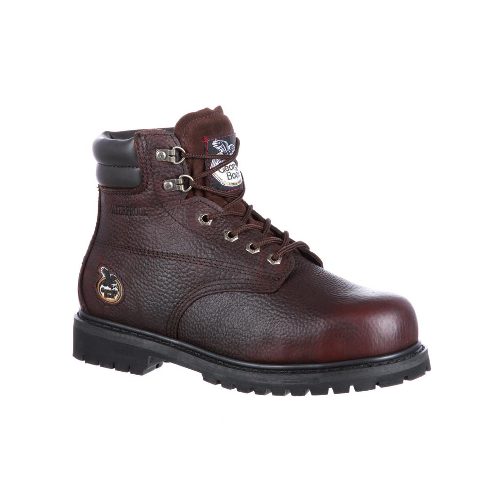 georgia leather boots