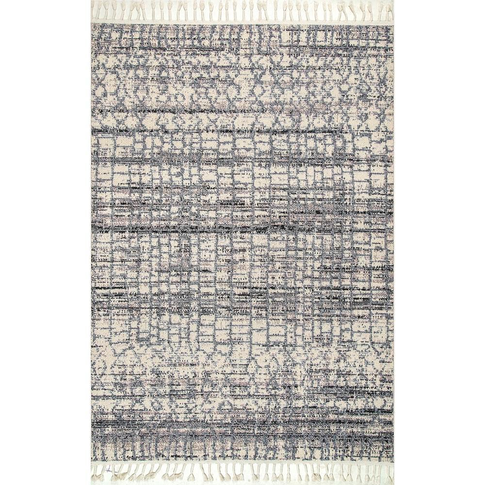 Nuloom Pamela Contemporary Gray Multi 8 X 10 Area Rug