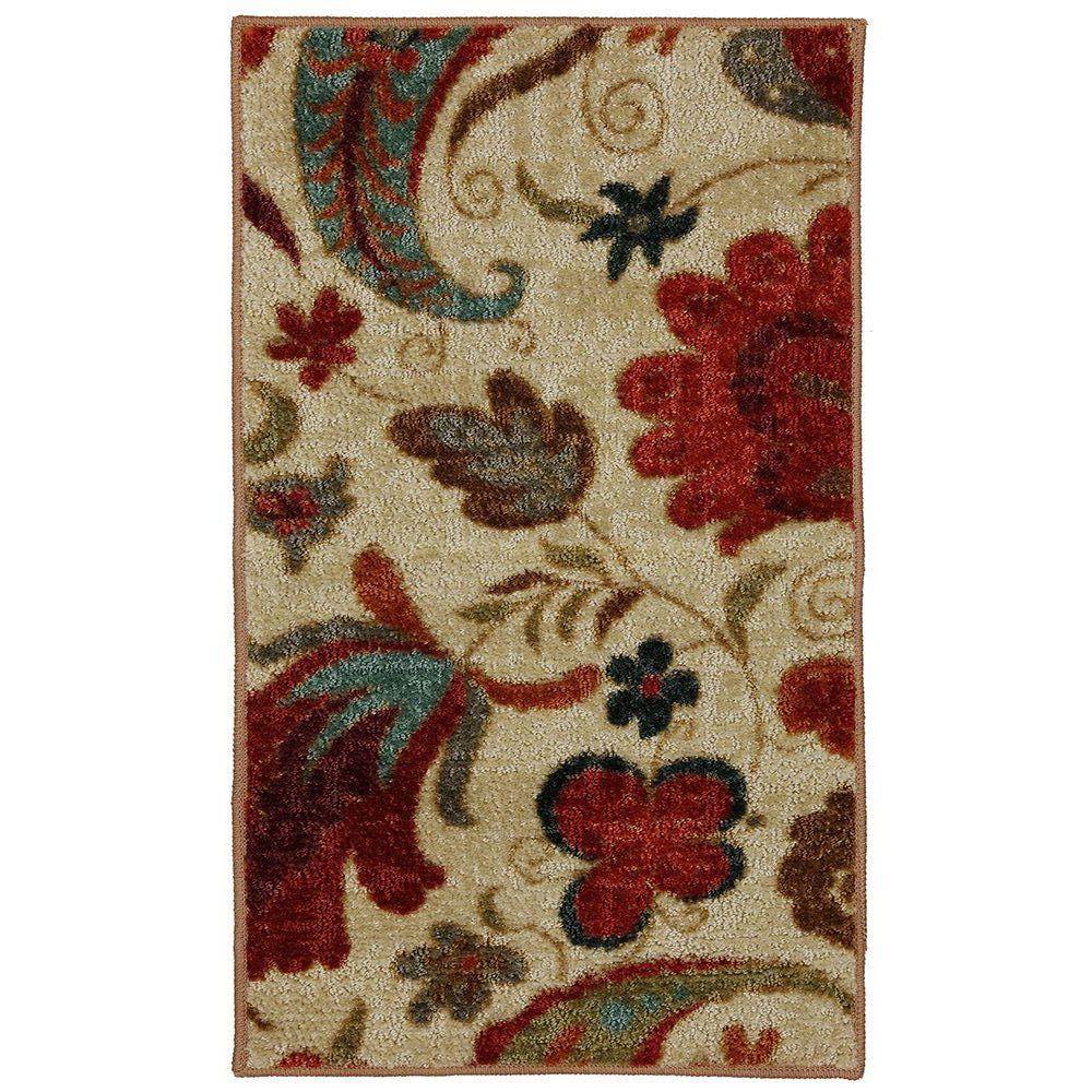Mohawk Home Tropical Acres Multi 3 ft. x 4 ft. Indoor Area Rug512811