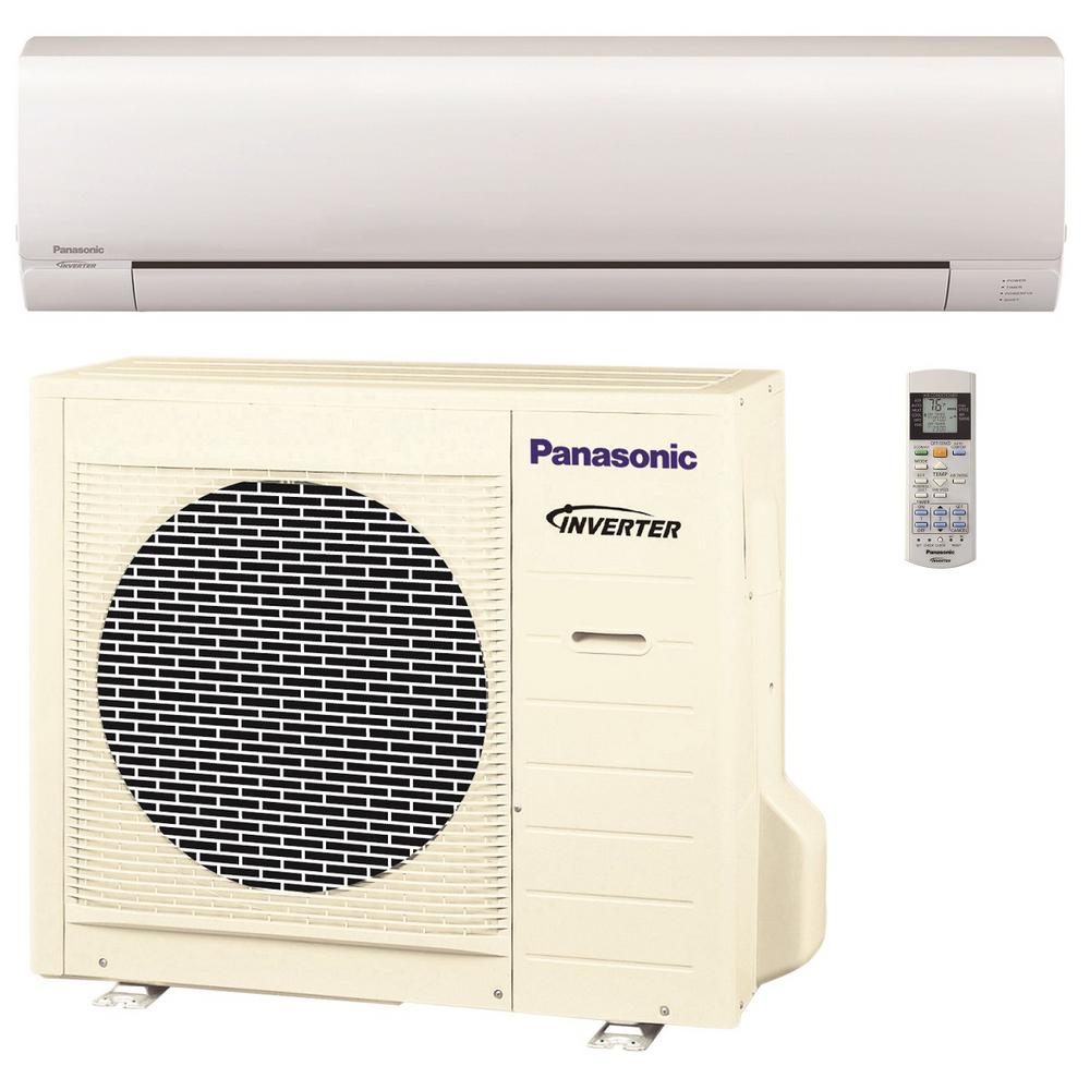 Panasonic 18,000 BTU 1.5 Ton Pro Series Ductless Mini Split Air Conditioner  with Heat Pump -