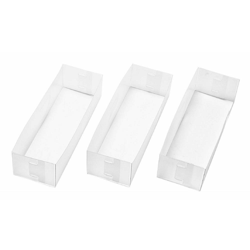 Whitmor Frosty Plastic Small Drawer Organizers Set Of 3 6064 351