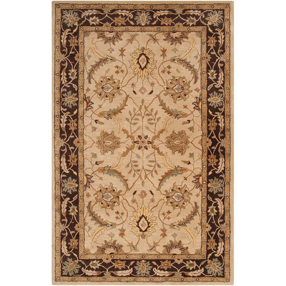 Home Decorators Collection Imperial Ivory 5 ft. x 8 ft. Shape Area Rug