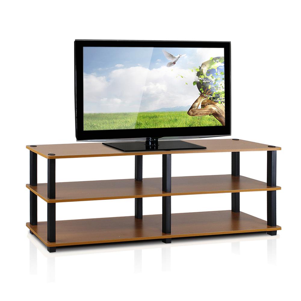Llytech Inc TurnSTube Light Cherry 3Shelf TV StandTV14038LC/BK