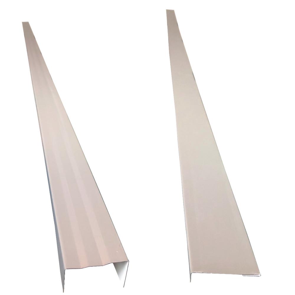 2 5 In X2 25 In X85 In Complete Aluminum Metal Brickmold Jamb