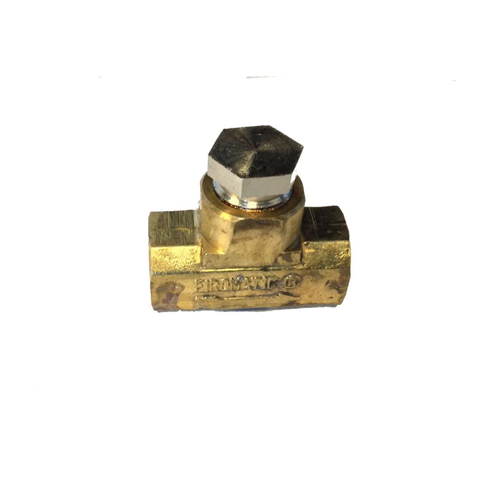 Firomatic 3/8 in. FPT X 3/8 in. FPT Brass Oil Check Valve12410 The