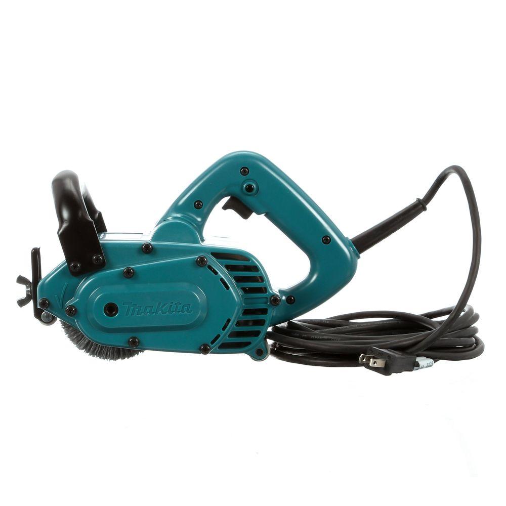 Makita Corded Wheel Sander With 100 Grit Nylon Brush Wheel 7.8 Amp 43/