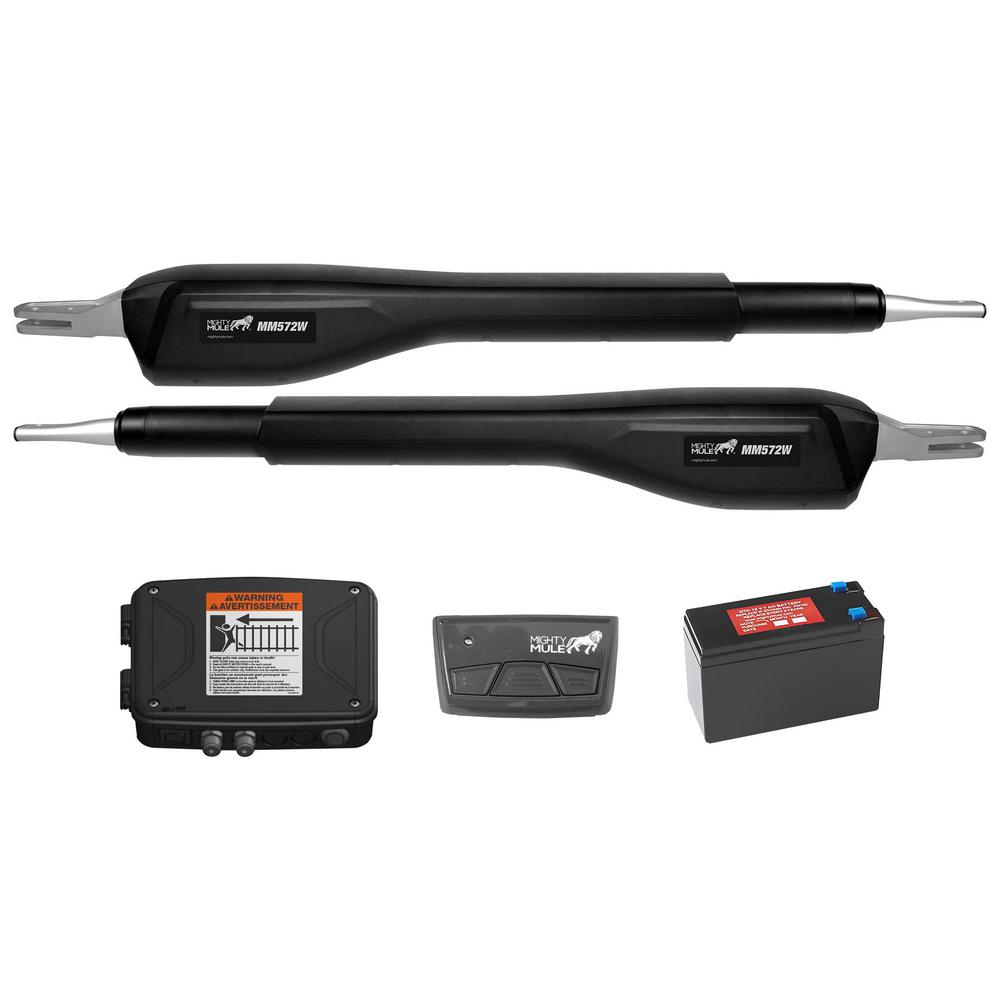 Mighty Mule Dual Gate Opener with Smart Features That Allow Control