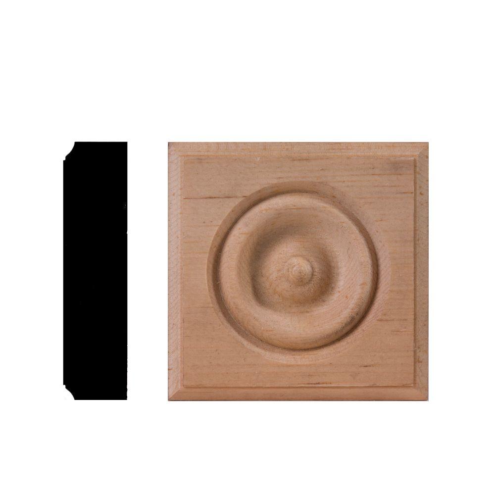Op312 3 4 In X 1 2 Pine Corner Block Moulding Pine Corner Block Moulding Hdacb312 The Home Depot