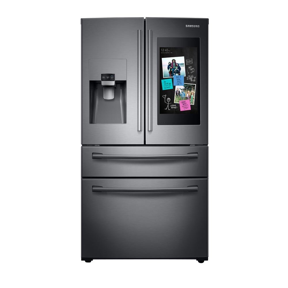 Samsung 27 4 Cu Ft Family Hub Door French Smart Samsung 27 4 Cu Ft Family Hub Door French Smart Refrigerator In