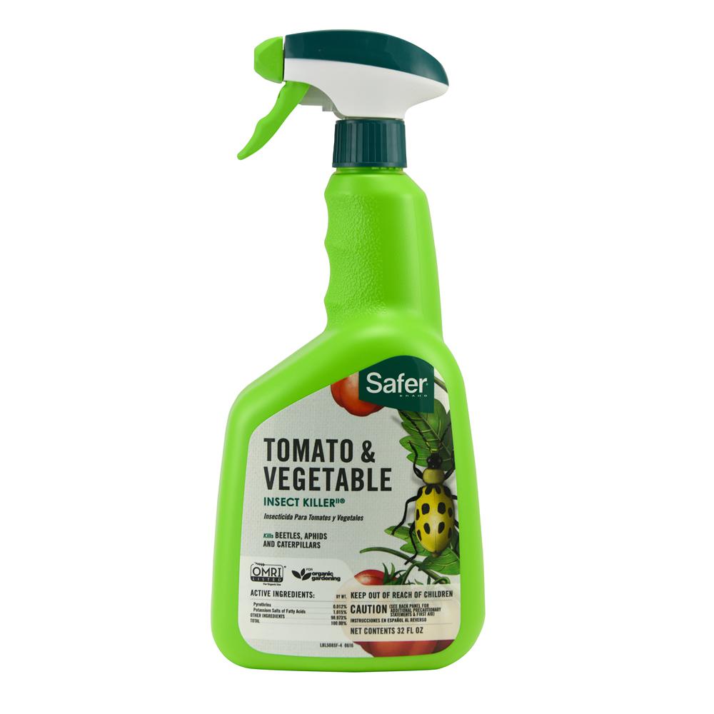 Safer Brand 32 oz. ReadytoUse Tomato and Vegetable Insect Killer5085